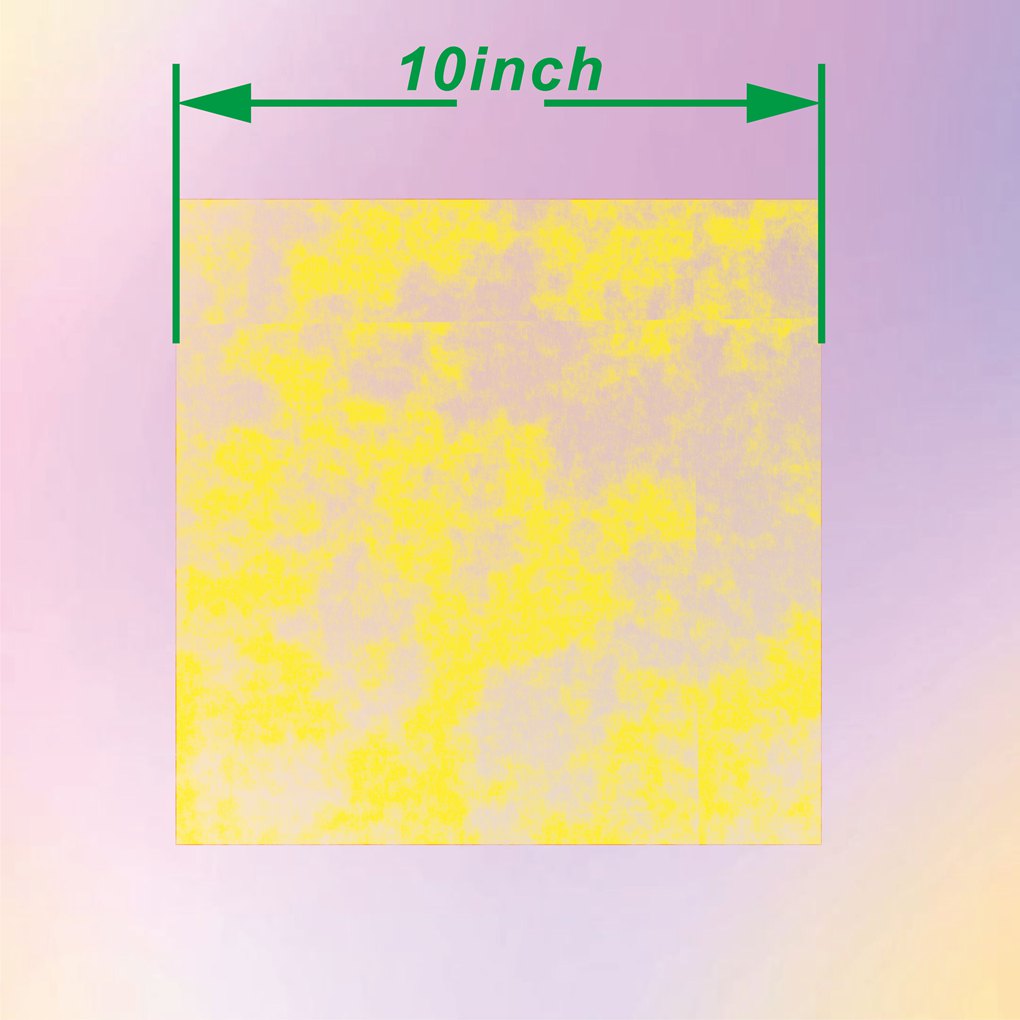 10дюймовый квадрат Металлическая алюминиевая фольга Золотые подушечки для конфет Шоколадный коврик