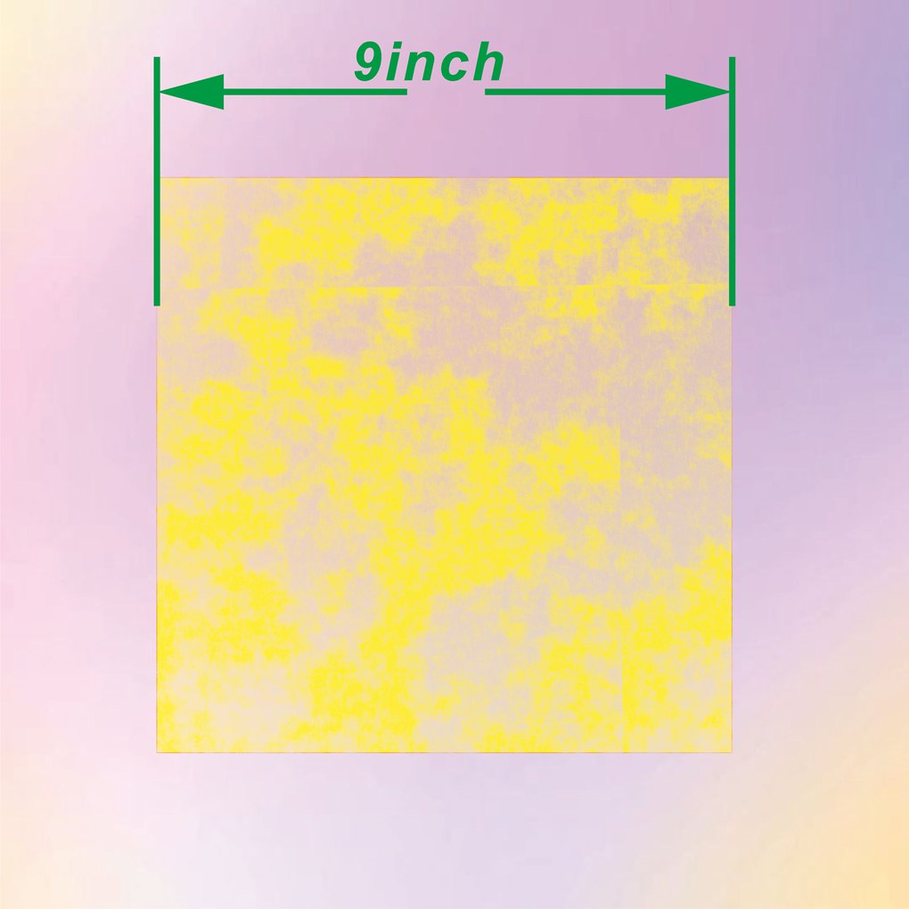 9дюймовый квадрат Металлическая алюминиевая фольга Золотые подушечки для конфет Шоколадный коврик