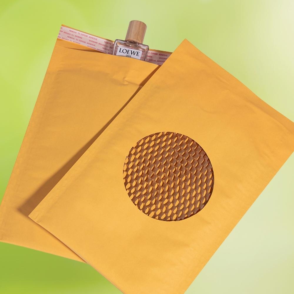 enveloppes matelassées en papier nid d'abeille